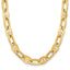 14K Polished Fancy Link Necklace