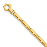 14K Polished Fancy Link Bracelet