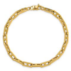 14K Polished Fancy Link Bracelet