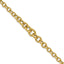 Fancy Graduated Circle Link Bracelet in 14K Yellow Gold, 7.5 Inch - Sophia Jewelers