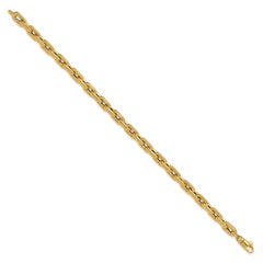 14K Polished Fancy Link Bracelet