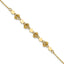 Diamond-Cut Beaded Circle Chain in 14K Yellow Gold, 0.7mm, 7 Inch - Sophia Jewelers