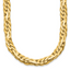 14K Polished 7.5mm Fancy Link Necklace