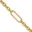 Elongated Oval Link Chain in 14K Yellow Gold, 5mm, 7.5 Inch - Sophia Jewelers
