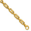 Fancy Mariner Link Bracelet in 14K Yellow Gold, 6.9mm, 7.5 Inch - Sophia Jewelers