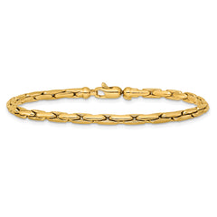 14K Polished Fancy Link Bracelet