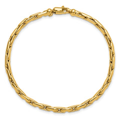 14K Polished Fancy Link Bracelet