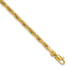 14K Polished Fancy Link Bracelet
