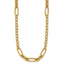 14K Polished Fancy Link Necklace