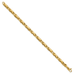 14K Polished Fancy Link Bracelet