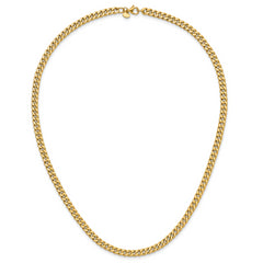 14K Polished Curb Link Necklace