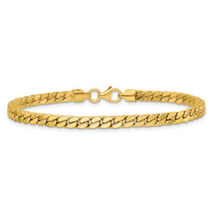14K Polished Fancy Link Bracelet