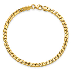 14K Polished Fancy Link Bracelet