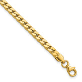 14K Polished Fancy Link Bracelet