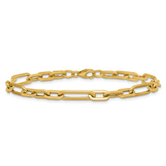 14K Polished Fancy Link Bracelet