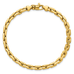 14K Polished Fancy Link Bracelet