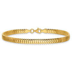 14K Polished Fancy Link Bracelet