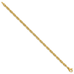 14K Polished Fancy Link Bracelet