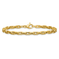 14K Polished Fancy Link Bracelet
