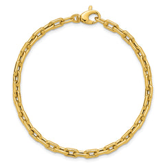 14K Polished Fancy Link Bracelet