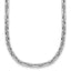 14K White Gold Polished Fancy Link Necklace