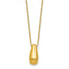 Teardrop Necklace in 14K Yellow Gold, 18 Inch - Sophia Jewelers
