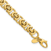 14K Polished Fancy Link Bracelet