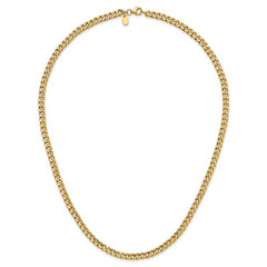 14K Polished Fancy Link Necklace