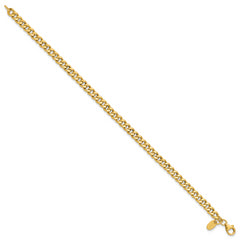 14K Polished Fancy Link Bracelet