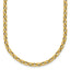 14K Polished Fancy Link Necklace