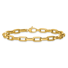 14K Polished Fancy Link Bracelet