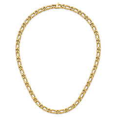 14K Polished Fancy Link Necklace