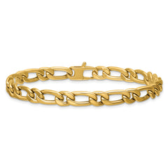 14K Polished Fancy Link Bracelet