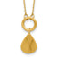 Geometric Necklace in 14K Yellow Gold, 18 Inch - Sophia Jewelers