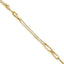 14K Yellow Gold Polished Anklet, 11 in
