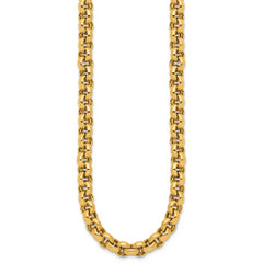 14K Polished Rolo Link Necklace