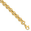 14K Polished Rolo Link Bracelet - Sophia Jewelers