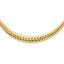 14K Polished Graduated Fancy Link Necklace