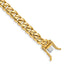 Curb Chain Bracelet in 14K Yellow Gold, 7.25mm, 1 Inch - Sophia Jewelers
