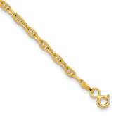 14k 3.0mm Mariners Link Chain