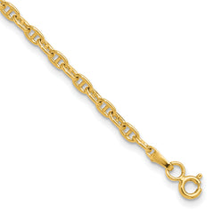 14k 3.0mm Mariners Link Chain