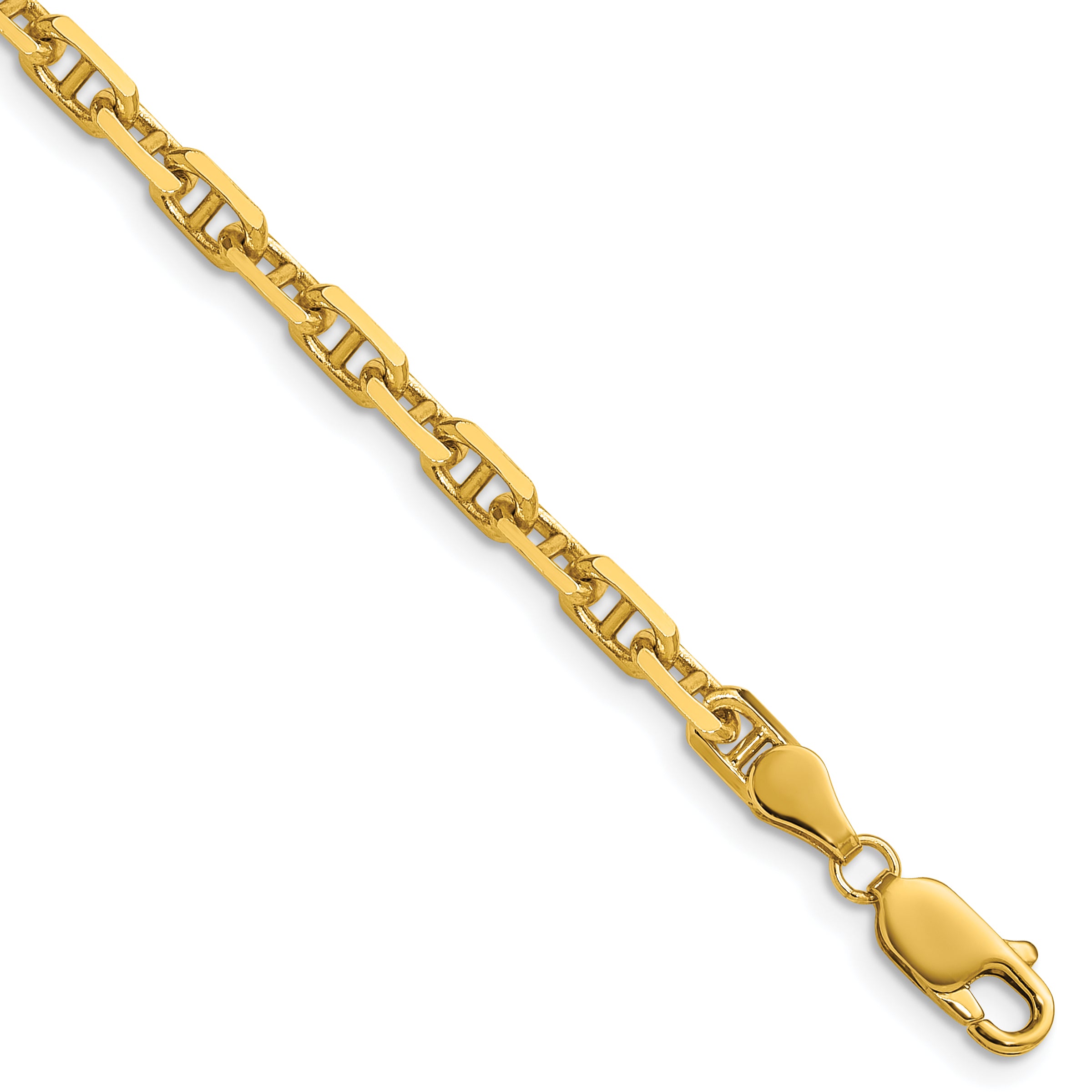 14k 4.1mm D/C Mariner Anchor Chain