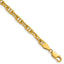 14k 5.0mm D/C Mariner Anchor Chain, 7–24 Inch - Sophia Jewelers
