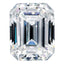 Lab Grown VS+, F+ 3.00ct Emerald Diamond - Sophia Jewelers
