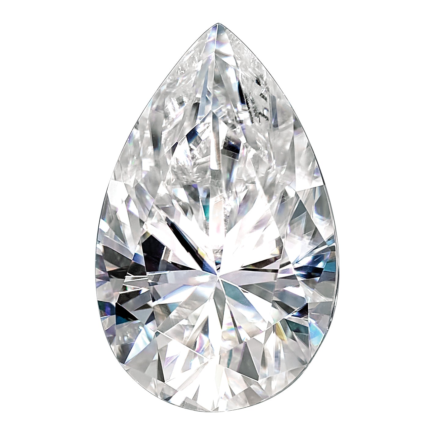 Lab Grown VS+, F+ 1ct Pear Diamond