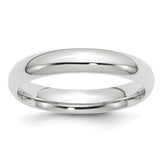 Platinum 4mm Comfort-Fit Wedding Band