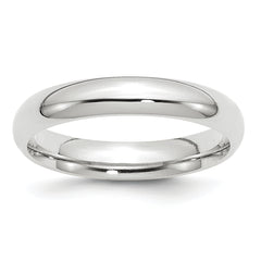 Platinum 4mm Comfort-Fit Wedding Band Size 13
