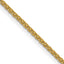 Diamond-Cut Spiga Chain in 14K Yellow Gold, 1.05mm - Sophia Jewelers