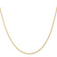 14K 1.1mm Baby Rope with Spring Ring Clasp Chain