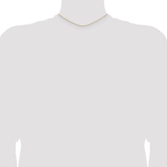 14K 14 inch 1.2mm Cable with Lobster Clasp Chain